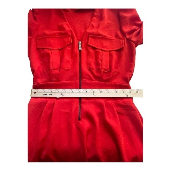 Pinko Capeta Abito Red Dress - Picture 9 of 13
